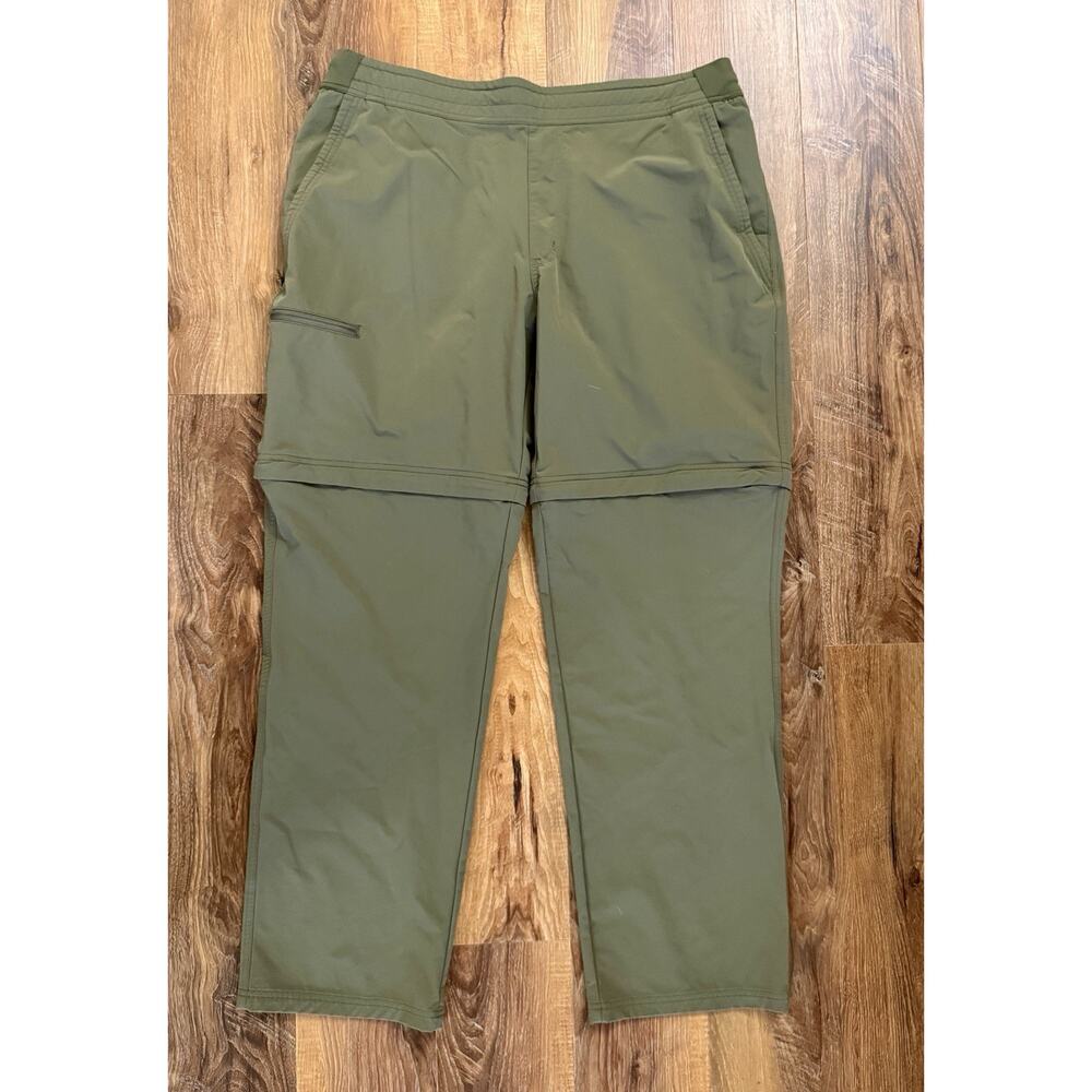 REI Co-op Sahara Stretch Convertible Hiking Pants Sz XL Army Trail Outdoors NWOT